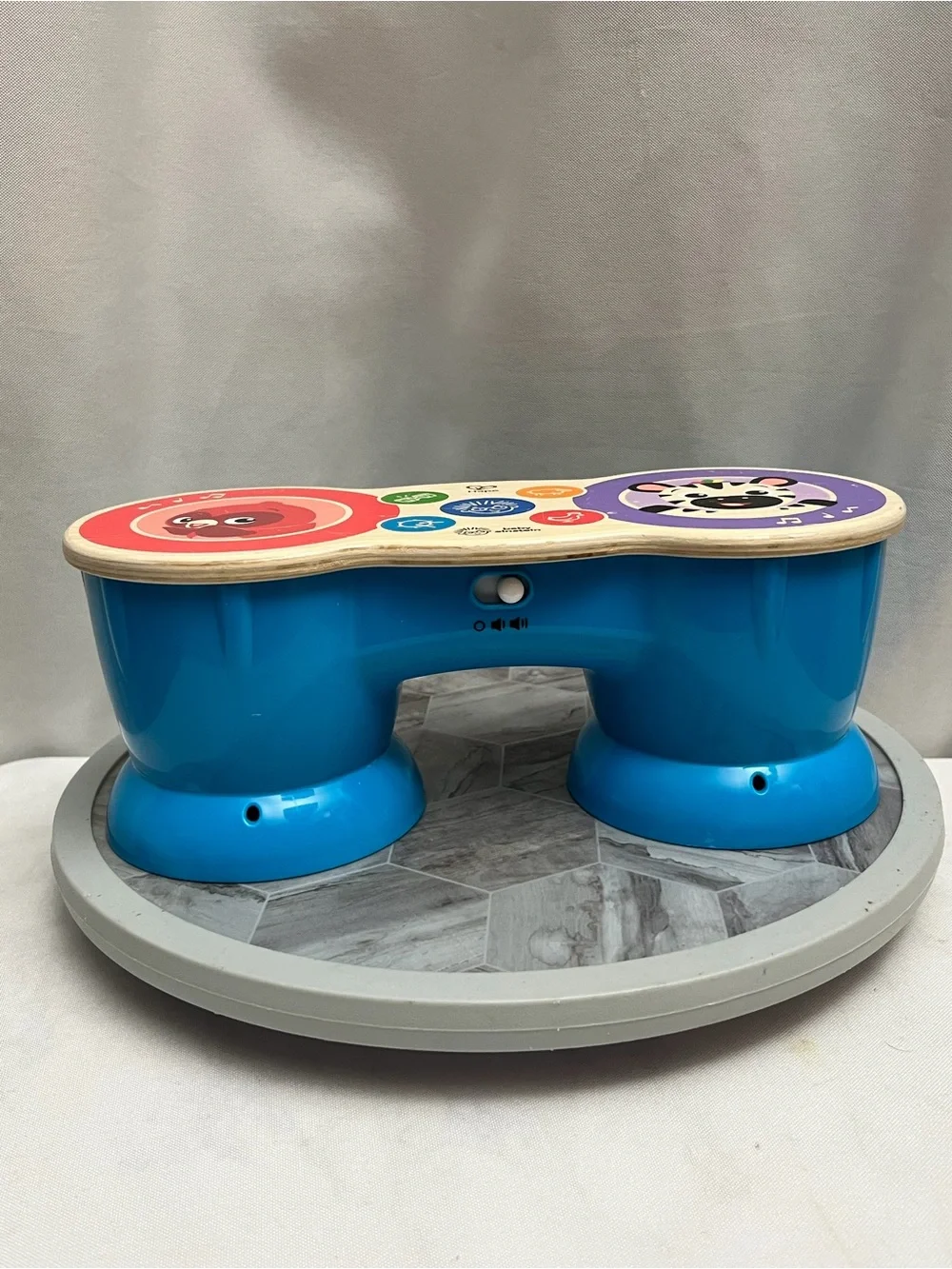 Baby Einstein Hape Upbeat Tunes Magic Touch Wooden Drum Musical Toy